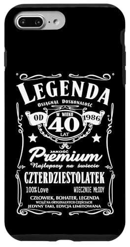 1986 40 Urodziny Polska Koszulka Urodzinowa Prezent 40 Lat �X�}�z�P�[�X iPhone 7 Plus/8 Plus �p