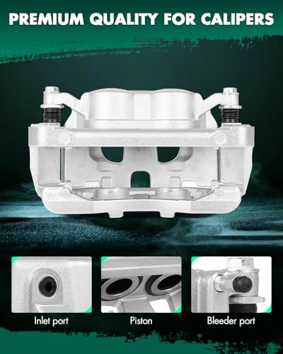 Image of SCITOO 18B5486 Front Right Disc Brake Caliper Assembly w /Bracket For Ford For F-250 Super Duty 2013-2020,For Ford For F-350 Super Duty 2013-2019,For Ford For F-450 Super Duty 2013-2015