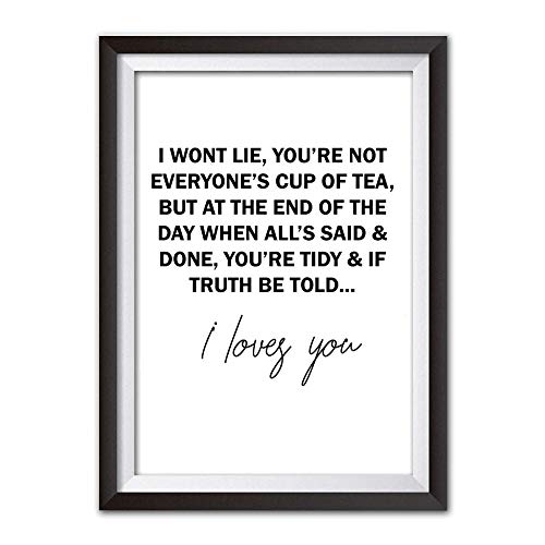 Gavin And Stacey Nessa Smith Proposal Valentines Gift A4 Print