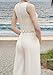 Xrvxe Simple Wedding Guest Dress Off Shoulder Sleeveless Floor Length Jumpsuits Fashion Party Dress With Solid Color 2025