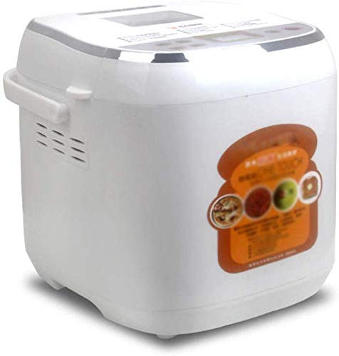 ALYR Automatische Brotbackmaschine, Brotbackautomaten mit Rezeptheft Programmierbar Multifunktionales Yogurt…