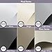 Graywind 100% Blackout Roller Shades Window Blinds for Home and Office Cordless Blinds (100% Blackout Waterproof Shade Fabric Samples)
