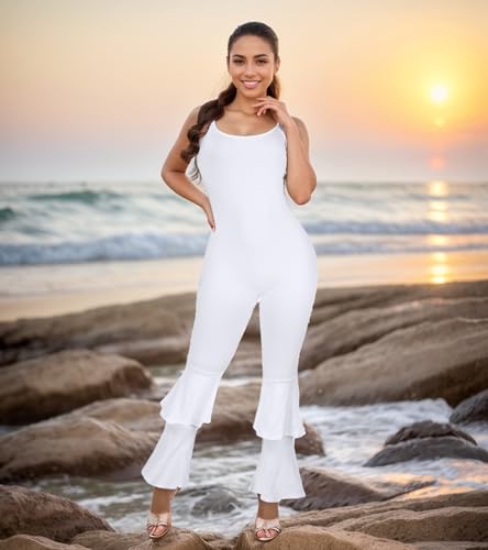 Image of Jigfar Women Sexy Elegant Bodycon Jumpsuit Going Out Romper Birthday Party Club Night Outfits