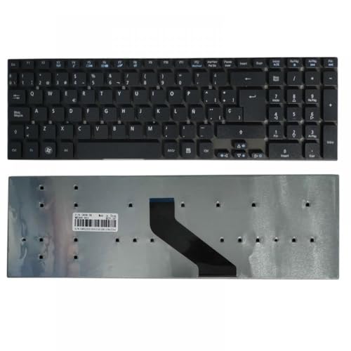 Clavier Espagnol de Remplacement Aspire ES1-512-C4DW Extensa 2519 N15W4