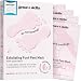 BEST Dr. Pedicure Foot Exfoliation Peeling Mask | For Smooth Baby Soft Feet, Dry Dead Skin Natural Treatment, Repair Rough Heels, Callus Remover, Soak Socks Booties, Get Gentle Feet, Peach (1 Pair)