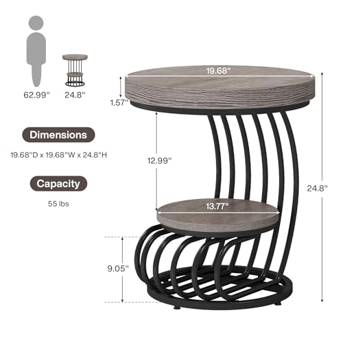 Luxury Marble End Table Modern