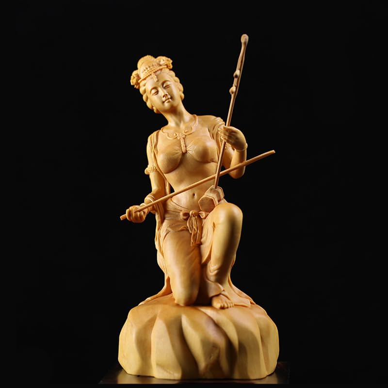 Decoraciones de Escritorio Estatua Artesanal de Madera decoración del hogar Adornos de Escritorio de Oficina Figuras de Escultura