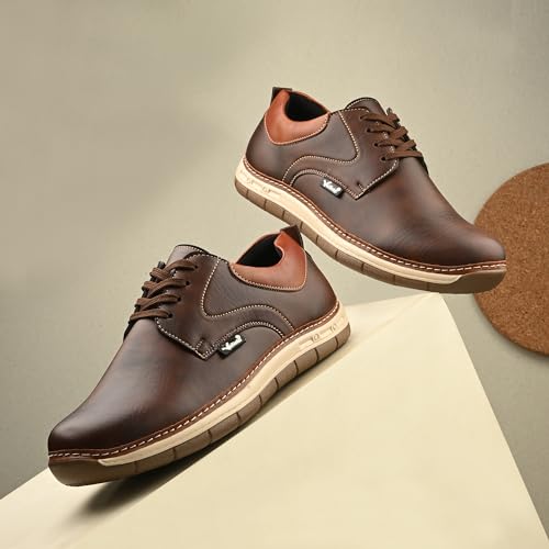 Image of Vellinto Drift Casual Derby ll Stylish Semi Formal Shoes