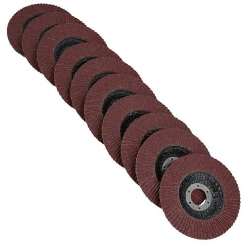 Disques meuleuse 115mm grain 80 pour rénover vos métaux TE232 - 5