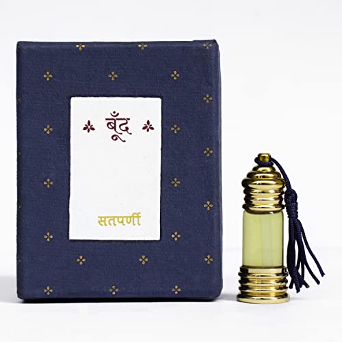 Image of Boond Fragrances Satparni (Saptparni Tree) Attar | Fresh And Soothing Fragrance of Saptaparini Tree| GI Tagged | Unisex Organic Perfume - 6ml