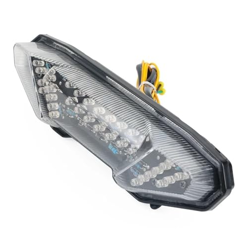Feu arrière LED Tracer 900 GT clignotant moto pour voyages et trajets de nuit