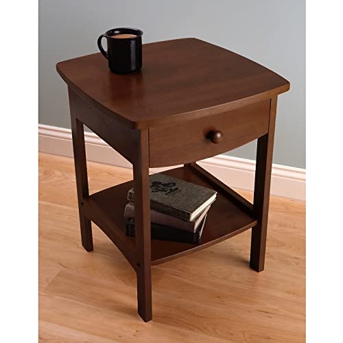 Winsome 94918 22 X 18 X 18-Inch Wood Curved End Table/Night Stand thumb #1