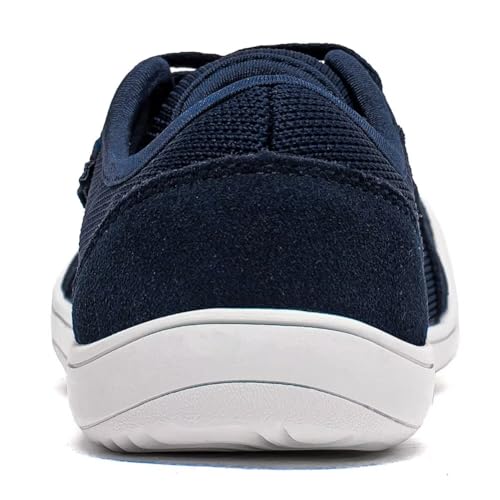 Miniatura 5 de Hobibear Unisex Calzado Descalzo Minimalistas Hombres Mujeres Zapatillas Ligeras Flexibles Para Exterior Interio Ligeros Y Transpirables Azul Marino,Eu 37