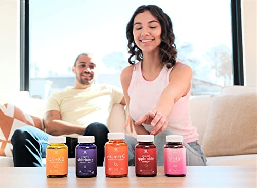 Sports Research Organic Apple Cider Vinegar Gummies With The Mother - Usda Organic, Vegan Certified & Non-Gmo Verified (60 Vegan Gummies) #TOP2