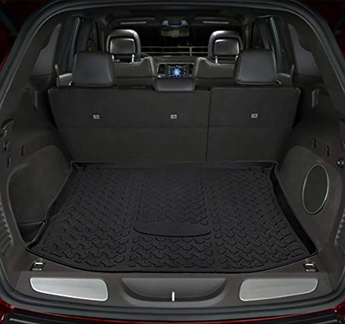 Cargo Liner Rear Cargo Tray Trunk Floor Mat Waterproof Protector For 2011-2021 Jeep Grand Cherokee By Kaungka(Not Fit For Jeep Cherokee) #TOP7
