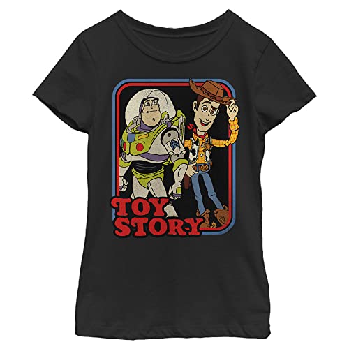 Image of Girl's Toy Story Retro Buddy Frame T-Shirt