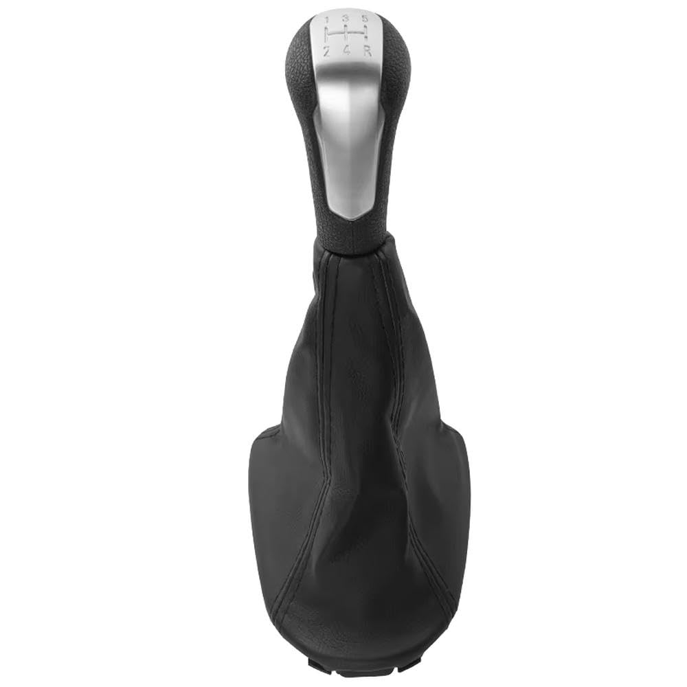 QVQOJCTH Auto Accessory Car Shift Lever Knob Cover for Chevrolet Chevy Spark 2011-2016(Silver)