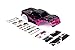 Custom Body Muddy Hot Pink Style Compatible for V1 Traxxas Maxx 1/10 4X4 4WD Truck Shell Cover(Truck not Included) MX-MHP-01
