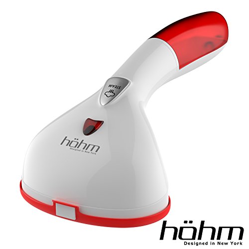 Hohm Steamdream Garment Steamer | Portable Handheld Fabric Steamer For Clothes | Powerful 1500W Fast Heat-Up | Perfect For Home And Travel | Includes Travel (White) #TOP1