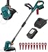 Produktbild Fixkit Lithium-Akku Rasentrimmer 20 V, 2,0 Ah, Rasentrimmer 23 cm, 8000 SPM, 180 ° Schnittwinkel, 1 Stunde Schnellladung, mit 10 Klingen Tagliabordi a Batteria