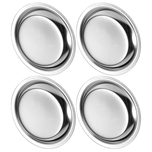 BUTIFULSIC in Acciaio Inossidabile Argento Bustine di Tè per Rotondi Leggeri e Set da 4 Pezzi Cucina e Bar