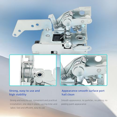 Image of Door Lock Latch Assy Compatible with Volvo Truck LH VN VNl VT 1993-2012 FM9 2001-2005 FM12 1998-2005 FH12 1993-2005 FH16 1993-2006 Replace 20588325 8143652 (Driver Side)