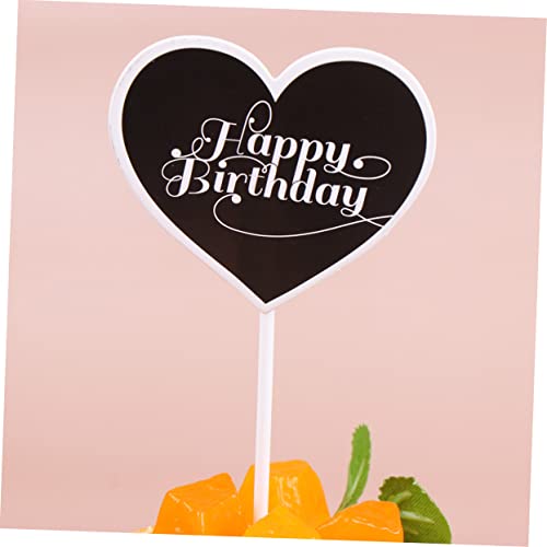 Amosfun 50 Pçs Decoração De Bebê Decoração Nórdica Palhetas De Papel Para Bolo De Casamento Ornament