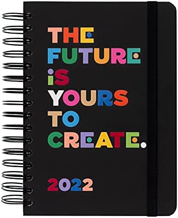 Official The Future Is Yours To Create 2022 Diary Day To Page - 12 Months Planner January 2022 - December 2022 - A5 Diary 2022 Daily Planner By Kokonote