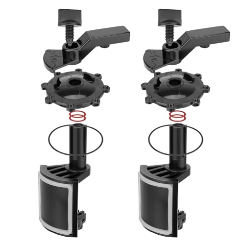 Sejaede 2-Port/3-Port Pool Valve Rebuild Kit Compatible with Jandy NeverLube Valve with Large Diverter 4715 4717 3-Way, 4716 4724 2-Way, ReplaceHandle 4733, Cover 4606, Diverter Kit 4720 (2 Pack)