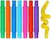 Produktbild DERAYEE 8 Stück Pop Tubes,Sensorische Stretch Pop Tubes,Buntes Zappelspielzeug zur Reduzierung von Angstzuständen