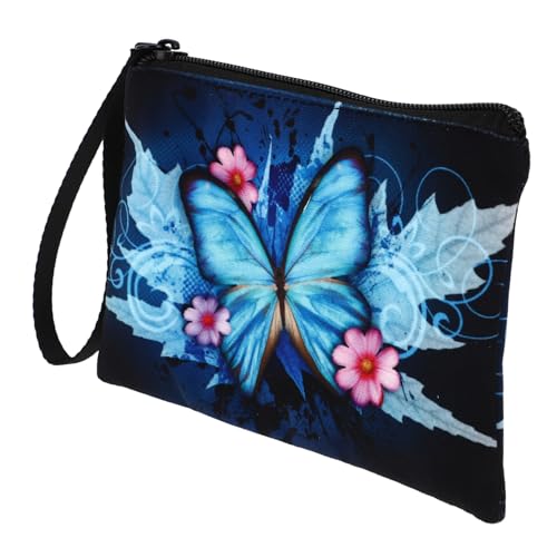 CALLARON 1 Pc Bolsa de Almacenamiento de Storage Bags Broche Impreso Mini Bolso de la Moneda de Las niñas Cerdo electronico Juguete Bolsa de Cambio de Monedas Monedero Dama Lienzo