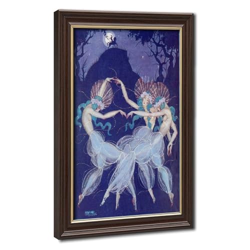 Impression sur toile Moon Madness pour décoration murale de bureau et espace de travail