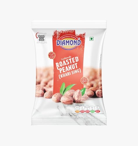Image of DIAMOND SING Roasted Peanut Vacuum Mungfali, Healthy Food, Sing Dana (380g)
