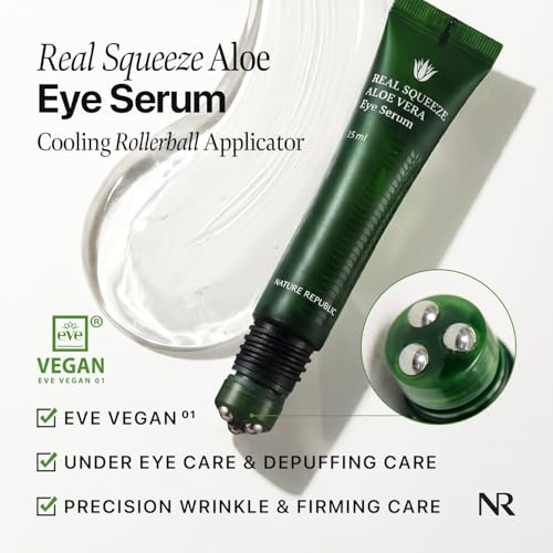 Image of Nature Republic Real Squeeze Aloe Vera Eye Serum (15ml / 0.5 fl oz)