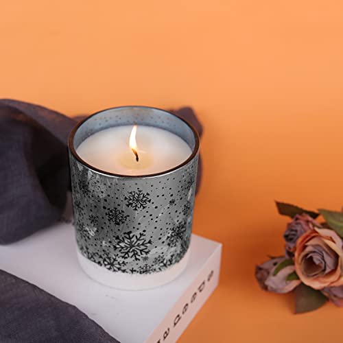 Chloefu Lan Christmas Tree Candles Soy Candle Gifts For Women Men Fir Tree & Balsam Holiday Scented Candles For Home 100 Hour Burn Time 14Oz Jar Candle #TOP1