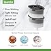 Tovolo Craft Ice Molds – Large Football Ice Spheres for Sports Fans - Whiskey, Bourbon, Cocktails, Gifts & More – 2 Pack Slow Melting, Stackable, BPA-Free Silicone Leak-Proof Lids, Dishwasher-Safe