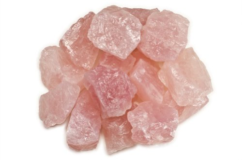 Hypnotic Gems Materials: 18 lbs Top Color Rose Quartz Rough Stones from Brazil - Raw Natural Crystals for Cabbing, Tumbling, Lapidary, Polishing, Wire Wrapping, Wicca & Reiki Crystal Healing