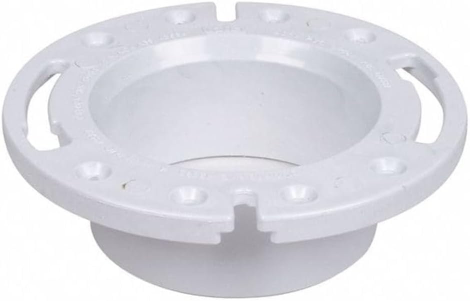 Oatey Brida para inodoro, piso, ajuste de espiga de 4" 43587-1 cada uno