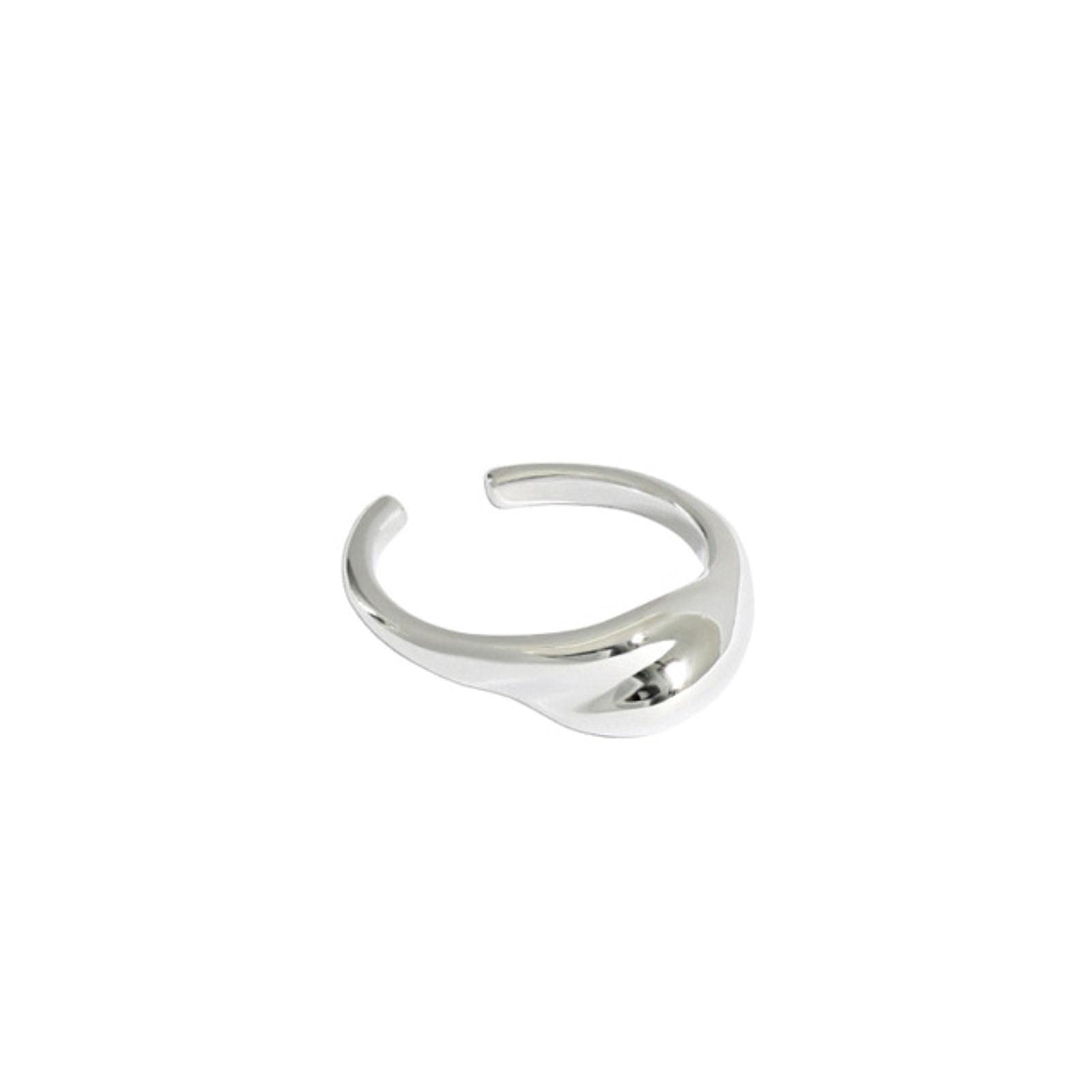 Pendientes de plata de ley 925 con estilo minimalista 7