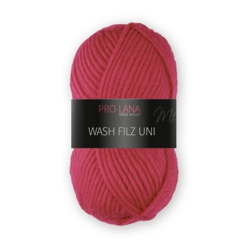 PRO LANA WASH-FILZ 50g Rot 130 – Bild 3