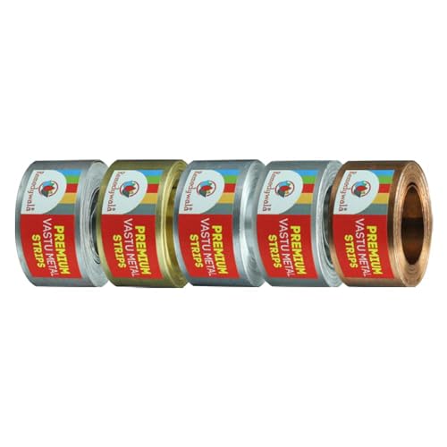 Image of REMEDYWALA Vastu Metal Strips (8 feet Each for All 5 Strips)