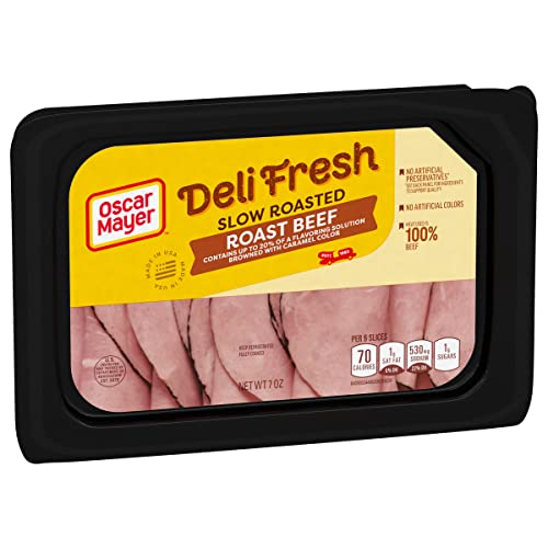 Oscar Mayer Deli Fresh Slow Roasted Roast Beef Sliced Sandwich Lunch Meat  thumb #8