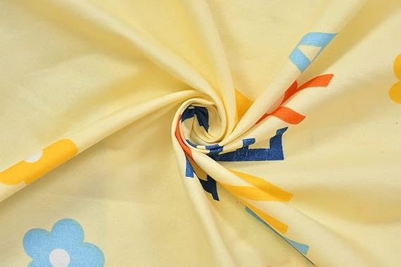 Blenzza Deco™ Glace Cotton Single Bed Reversible Babies 1 Kids Comforter & 1 Single Flat Bed Sheet with 1 Pillow Cover (Design 3) (0 to 8 Years) 2