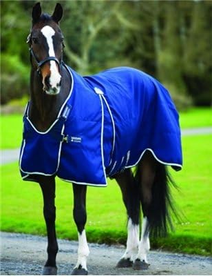 Horseware Rambo Optimo Stable Sheet 69 Navy/Beige/Blue