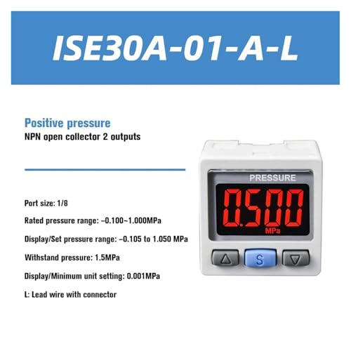 ZSE30AF-01-AL pressostat haute résolution pour applications de pression composée - 3