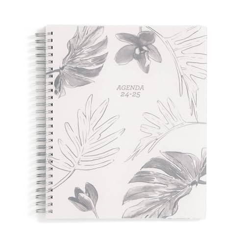Blue Sky Planificador semanal y mensual del año académico 2024-2025, 7 x 9 pulgadas, cubierta flexible, encuadernado con alambre, esmerilado tropical (150675)