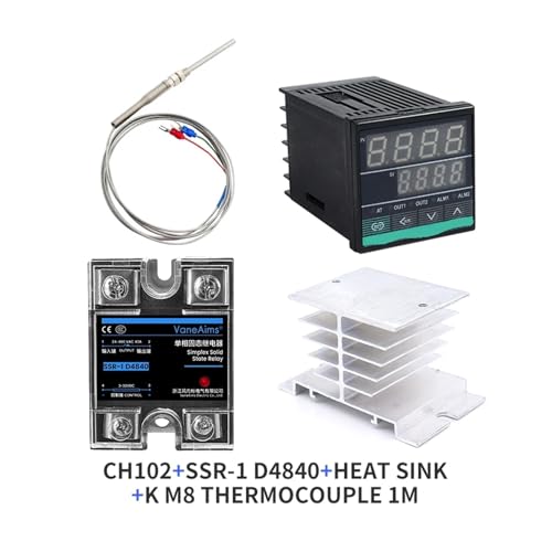 Termostato digital CH102 soluciona desvíos de calor con relé SSR 2