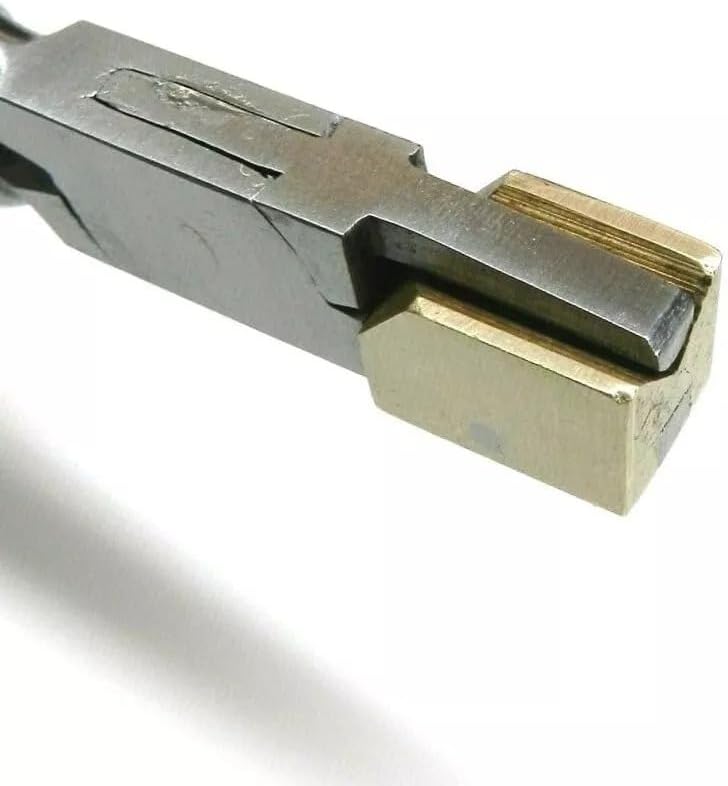 Bow Closing Plier With Brass V Shape Jaw 5" Pliers Jewelry Making Form & Shape Wire Work By JTS