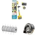 GLORIA MultiBrush li-on – Rasenpflege Set | Akku Reinigungsbürste mit Rasenlüfter & Rasenkantenschneider | Moosentfernung, Kanten schneiden | Kompatibel mit BOSCH 18V Akku (nicht enthalten)