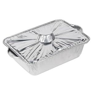 ABOOFAN Folienpfanne Aluminiumfolie Backblech mit Deckel